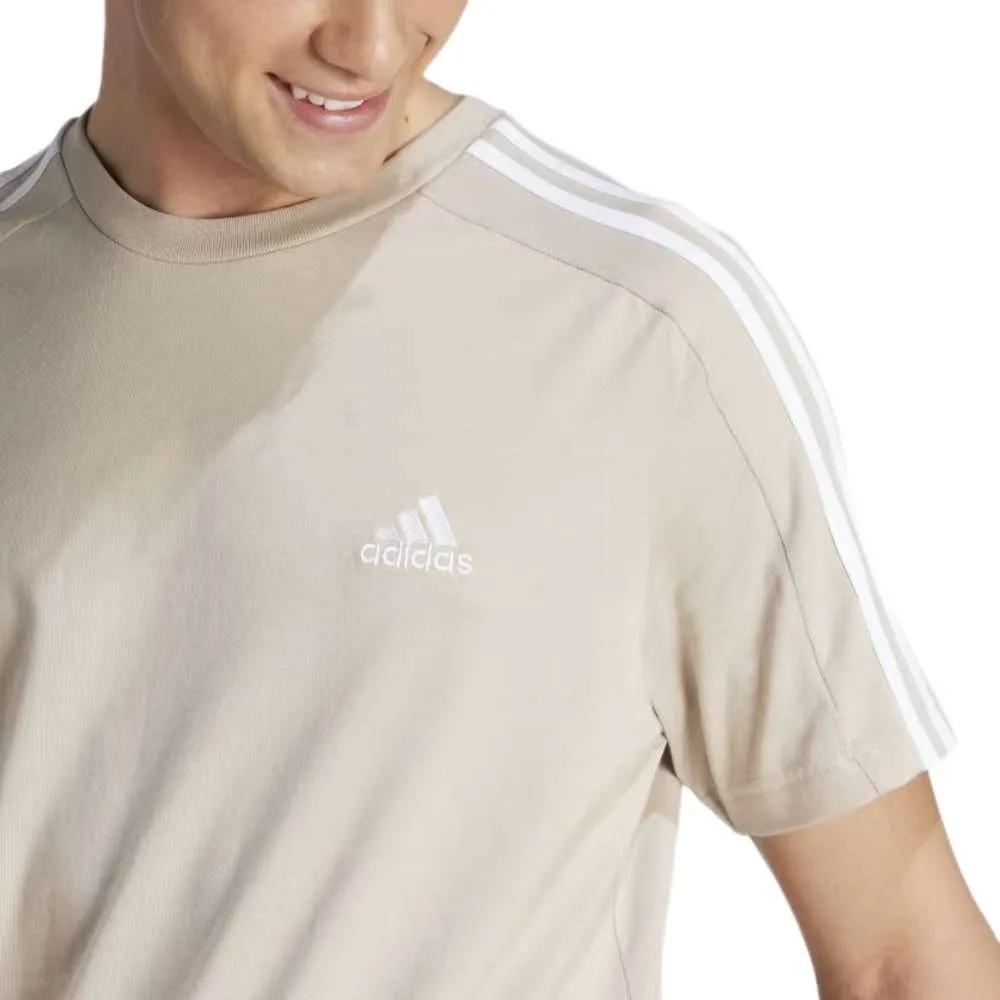 Adidas Essentials Single Jersey 3-Stripes Tee