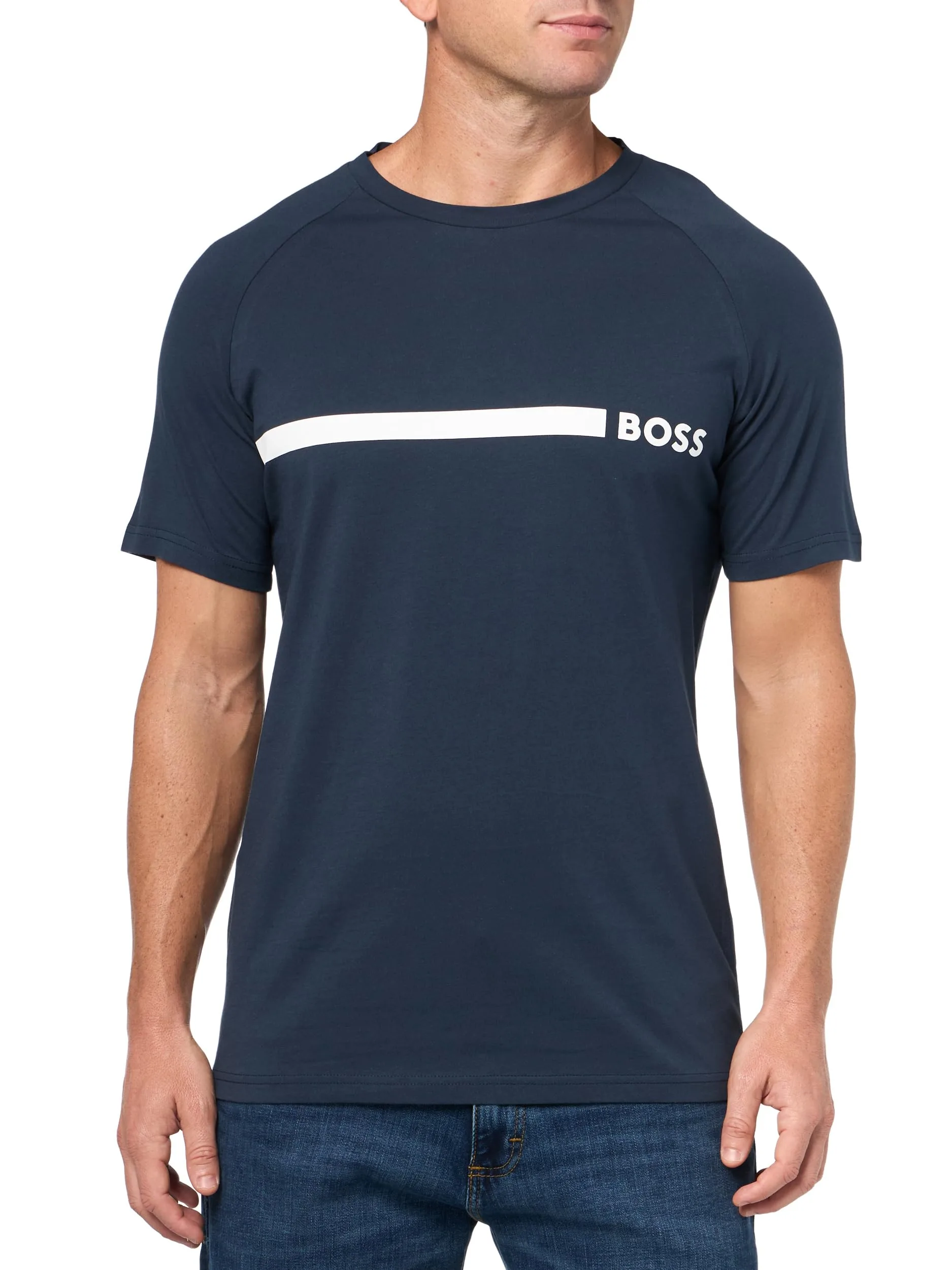 BOSS Tee Curved Logo T-Shirt