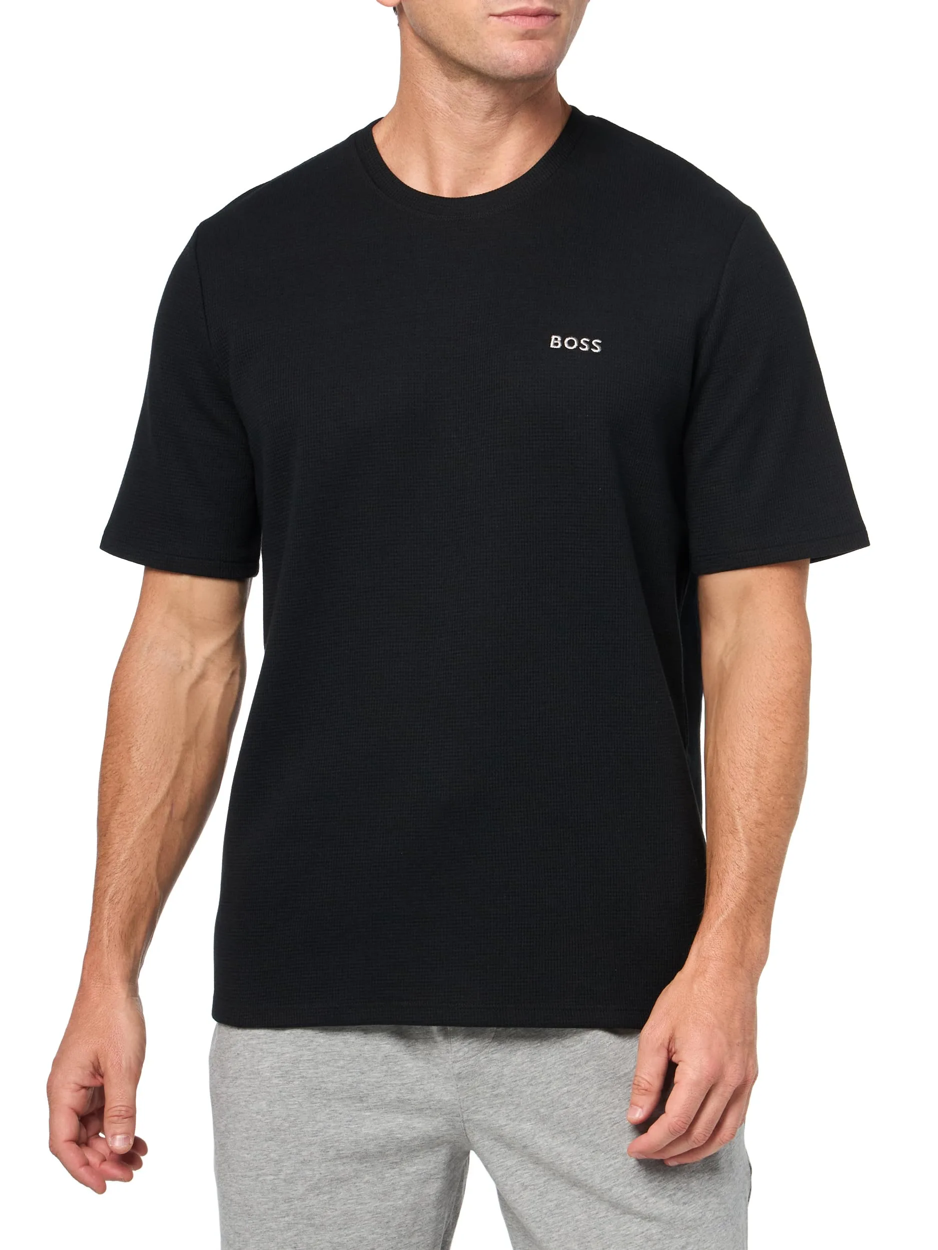 BOSS Tee Curved Logo T-Shirt image 3