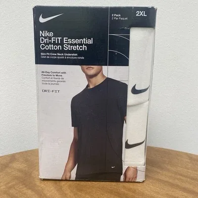 Nike Dri-FIT Cotton Crew T-Shirt image 3