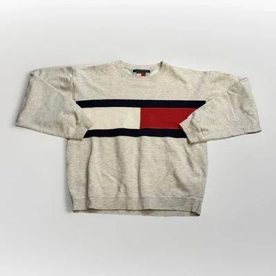 Tommy Hilfiger Flag Logo Crewneck Tee